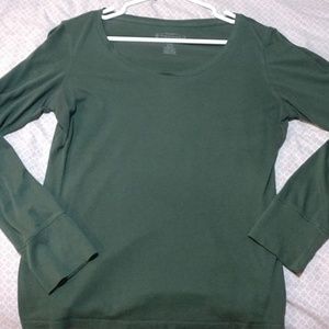 Maurice's Green Long Sleeve Top